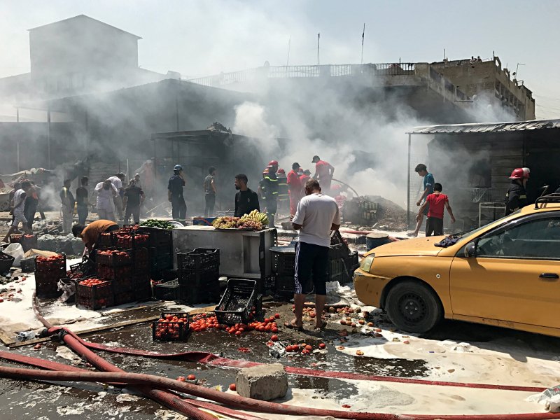 Παγιδευμένο αμάξι σκόρπισε το θάνατο στη Βαγδάτη - Πάνω από 11 νεκροί, 26 τραυματίες | iefimerida.gr 0