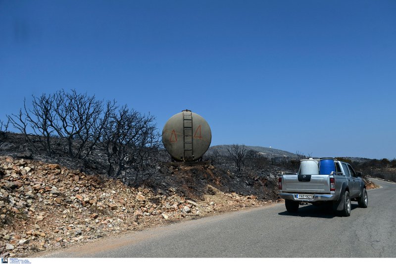 Η καταστροφή των Κυθήρων -Η φωτιά έκανε στάχτη 20.000 στρέμματα [εικόνες]  | iefimerida.gr 5