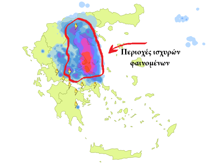 Αιφνίδια αλλαγή του καιρού: Πτώση θερμοκρασίας, βροχές, καταιγίδες, χαλάζι -Πού θα χτυπήσουν τα φαινόμενα | iefimerida.gr 0
