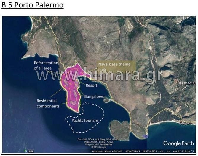 Το σχέδια μαζικών κατεδαφίσεων στη Χειμάρρα -«Προσπάθεια αρπαγής της περιοχής» καταγγέλλει η ελληνική μειονότητα [χάρτες] | iefimerida.gr 3