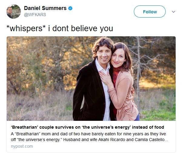 Δεν τρώνε, δεν πίνουν τίποτα, ζουν μόνο με ανάσες -Τι είναι οι «αναπνευστές» [εικόνες] | iefimerida.gr 3