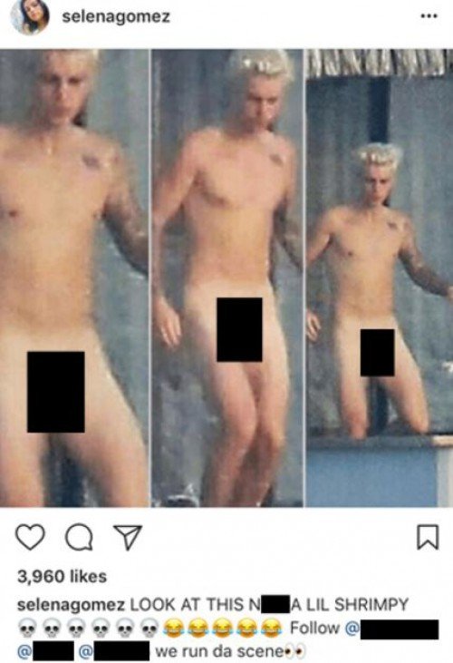 Χάκαραν το Instagram της Σελένα Γκόμεζ -Πόσταραν γυμνή φωτογραφία του Μπίμπερ [εικόνα] | iefimerida.gr 0