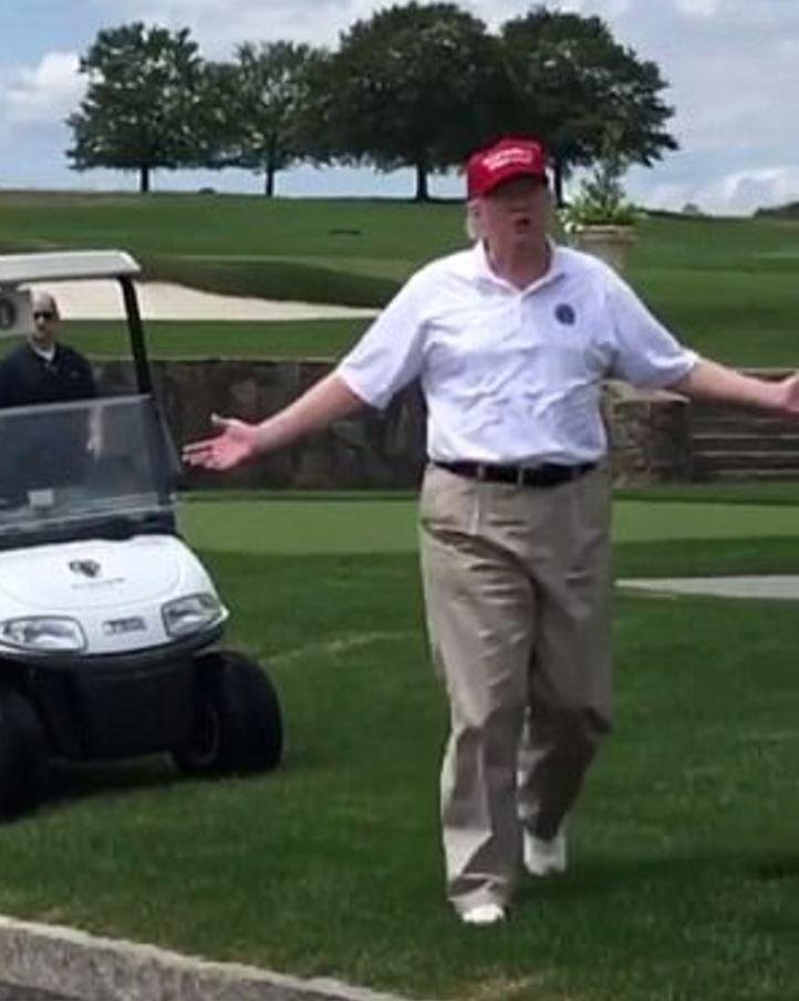 Ο Τραμπ εμφανίστηκε (πάλι) απρόσκλητος σε γάμο -Εψαχνε τη νύφη [εικόνες & βίντεο] | iefimerida.gr 2