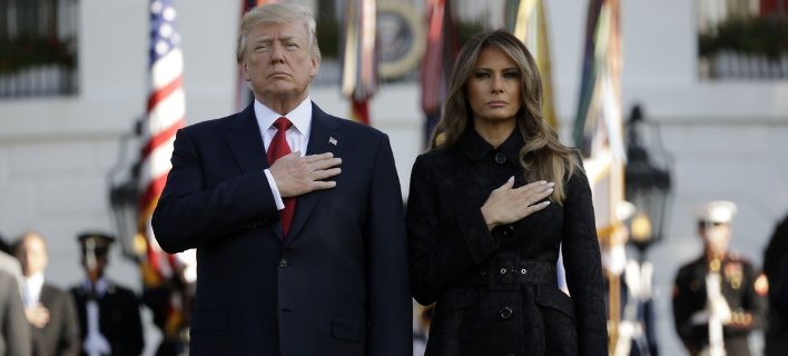 Τραμπ και Μελάνια κράτησαν ενός λεπτού σιγή για τα θύματα της 11ης Σεπτεμβρίου [εικόνες]  | iefimerida.gr 2