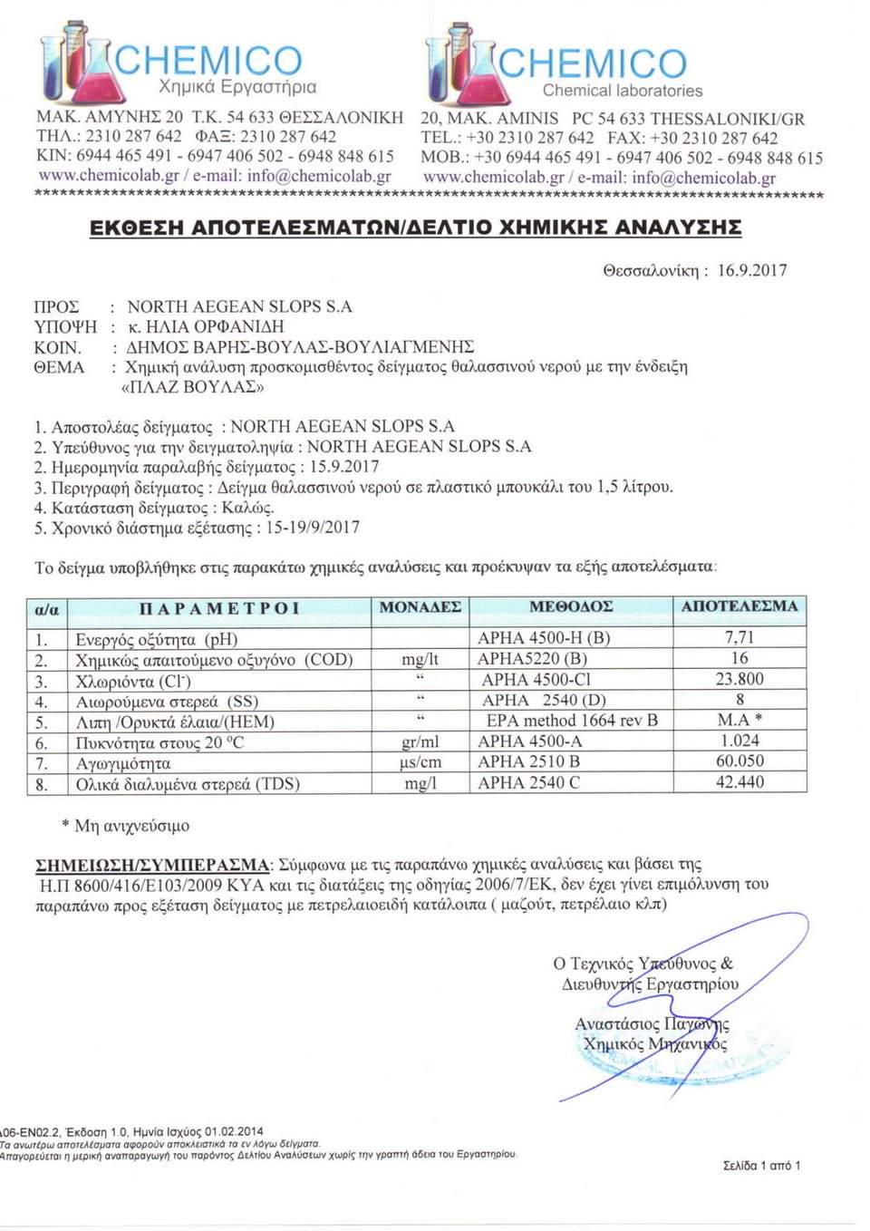 Δήμος Βάρης-Βούλας-Βουλιαγμένης: Τα νερά στις παραλίες μας είναι καθαρά -Τι έδειξε ο έλεγχος [έγγραφα] | iefimerida.gr 3