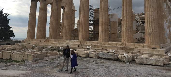 Ποια ξενάγησε πραγματικά την Mπριζίτ στην Ακρόπολη -Το είχε κάνει και στον Ομπάμα [εικόνες] | iefimerida.gr 10