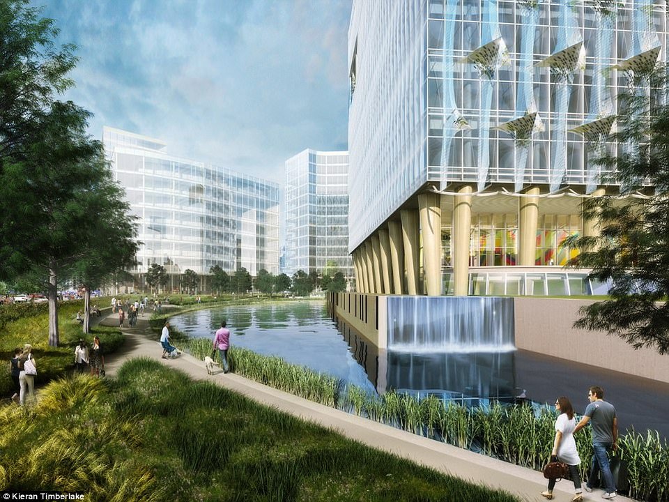 Η νέα πρεσβεία των ΗΠΑ στο Λονδίνο είναι διαστημική -Με τάφρο 30 μέτρων γύρω γύρω [εικόνες] | iefimerida.gr 0