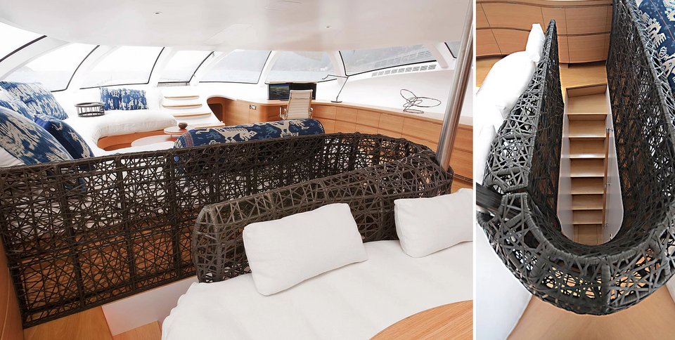 Αφωνοι στην Ψαρού με διαστημικό γιοτ, πλωτό υπερμοντέρνο παλάτι -Είναι «τρι-μαράν», πλοηγείται και μέσω... iPad [εικόνες & βίντεο] | iefimerida.gr 11