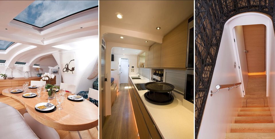 Αφωνοι στην Ψαρού με διαστημικό γιοτ, πλωτό υπερμοντέρνο παλάτι -Είναι «τρι-μαράν», πλοηγείται και μέσω... iPad [εικόνες & βίντεο] | iefimerida.gr 18