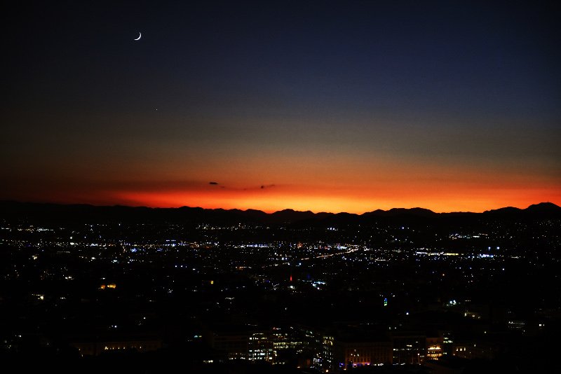 Το ηλιοβασίλεμα της Αθήνας -Χρώματα και μαγεία στον ουρανό [εικόνες] | iefimerida.gr 2