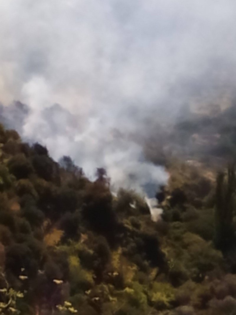 Ολονύχτια μάχη με τη φωτιά στη Νάξο -Κινδύνεψε σπίτι [εικόνες & βίντεο] | iefimerida.gr 1