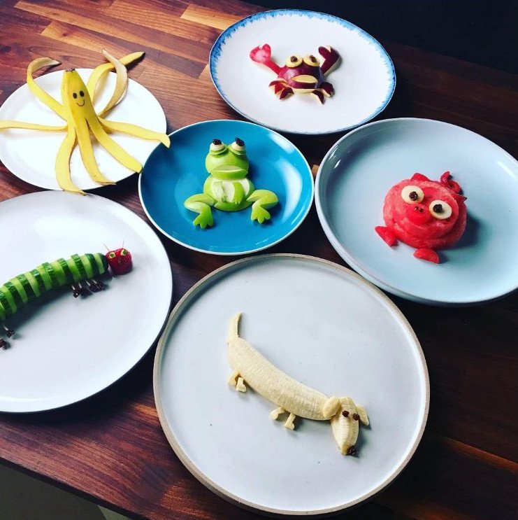 Ιδέες για να φάνε πιο εύκολα τα παιδιά, φρούτα και λαχανικά -Πώς θα φτιάξετε ζωάκια [εικόνες] | iefimerida.gr 5