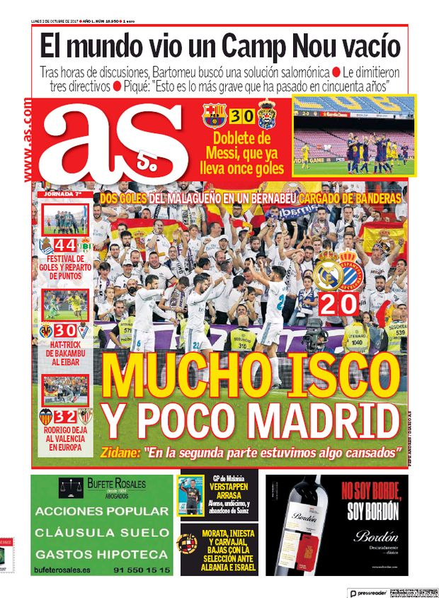 Τα πρωτοσέλιδα των αθλητικών εφημερίδων στην Ισπανία: Επίθεση στη διοίκηση της Μπαρτσελόνα [εικόνες] | iefimerida.gr 3