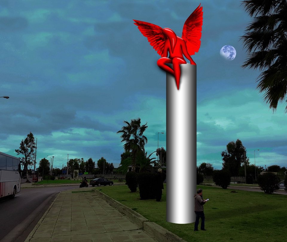 Κωστής Γεωργίου: Ο εικαστικός που γέμισε με γλυπτά Βρυξέλλες, Σαγκάη,  Φάληρο, Βούλα [εικόνες]  | iefimerida.gr 1