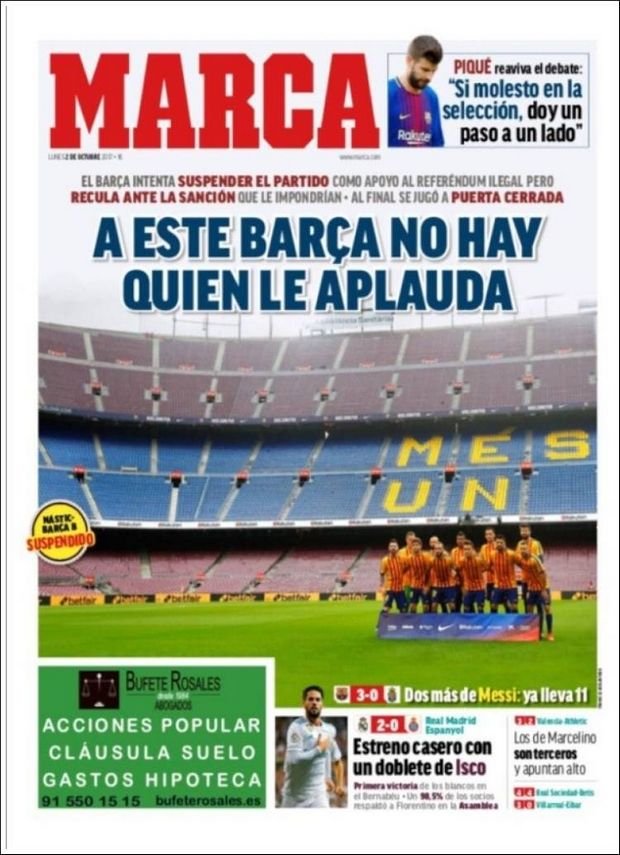 Τα πρωτοσέλιδα των αθλητικών εφημερίδων στην Ισπανία: Επίθεση στη διοίκηση της Μπαρτσελόνα [εικόνες] | iefimerida.gr 2