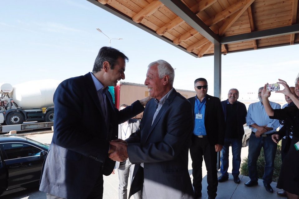 Ο Κυριάκος Μητσοτάκης στην 71η Αερομεταφερόμενη Ταξιαρχία Πεζικού, στο Κιλκίς [εικόνες] | iefimerida.gr 4