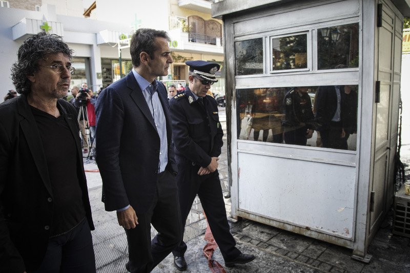 Στο Αστυνομικό Τμήμα Πεύκης ο Κυριάκος Μητσοτάκης -Ενημερώθηκε για την επίθεση | iefimerida.gr 1
