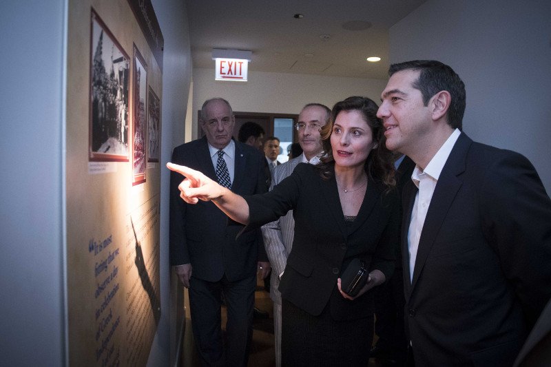 Οι πρώτες φωτογραφίες της Περιστέρας από το ταξίδι με τον Αλέξη Τσίπρα στις ΗΠΑ [εικόνες] | iefimerida.gr 1