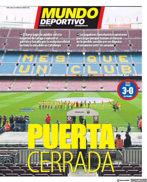Τα πρωτοσέλιδα των αθλητικών εφημερίδων στην Ισπανία: Επίθεση στη διοίκηση της Μπαρτσελόνα [εικόνες] | iefimerida.gr 1