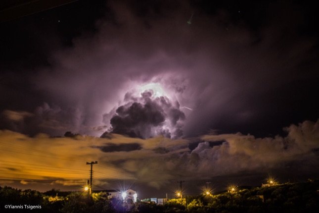 Ο «Δαίδαλος» έκανε έργο τέχνης τον ουρανό της Κρήτης [εικόνες]  | iefimerida.gr 2