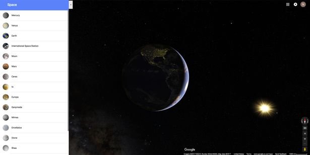 Η Google Maps μας ταξιδεύει τώρα στο ηλιακό σύστημα [εικόνες]  | iefimerida.gr 2