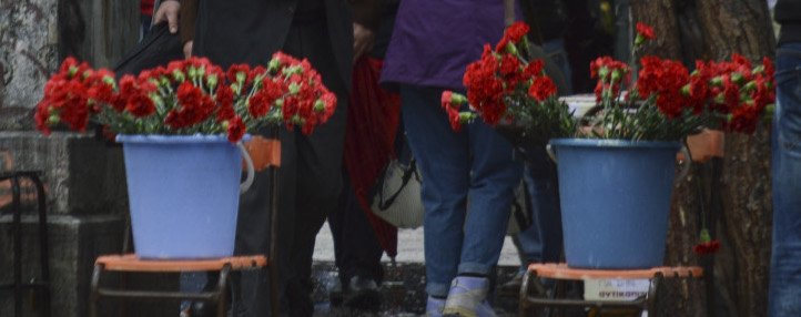 Υπό βροχή η κατάθεση στεφάνων στο Πολυτεχνείο -Με κόκκινα γαρίφαλα, παιδιά, γονείς και ηλικιωμένοι [εικόνες]  | iefimerida.gr 8