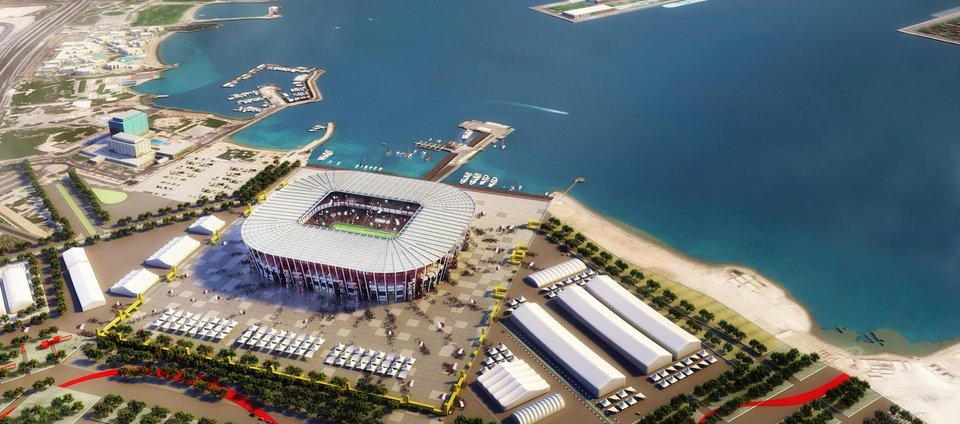 Εντυπωσιακό: Στο Κατάρ φτιάχνουν συναρμολογούμενο γήπεδο από μπλοκ και κοντέινερ, για το Μουντιάλ! [βίντεο]  | iefimerida.gr 1