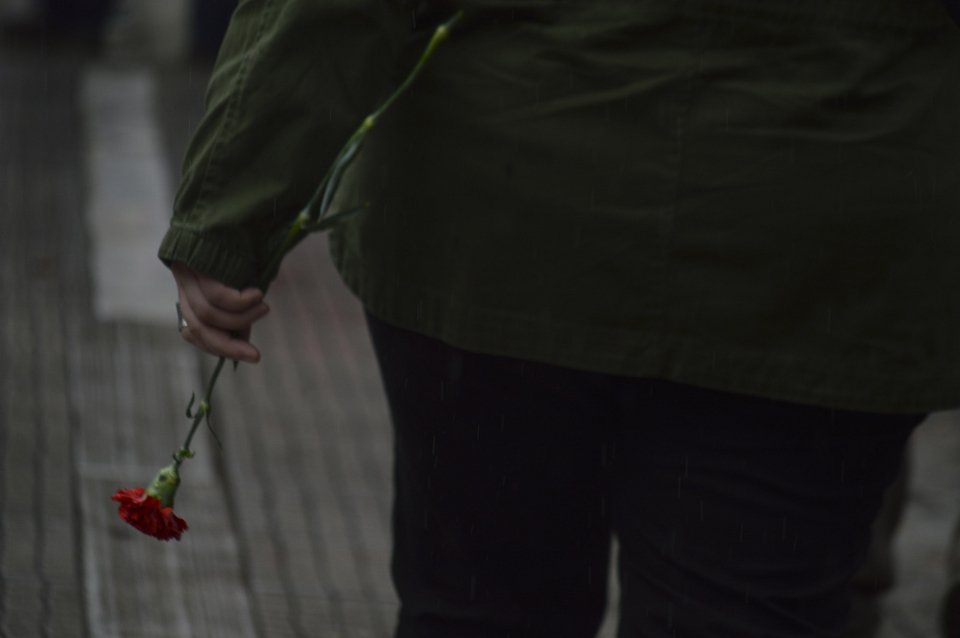 Υπό βροχή η κατάθεση στεφάνων στο Πολυτεχνείο -Με κόκκινα γαρίφαλα, παιδιά, γονείς και ηλικιωμένοι [εικόνες]  | iefimerida.gr 3