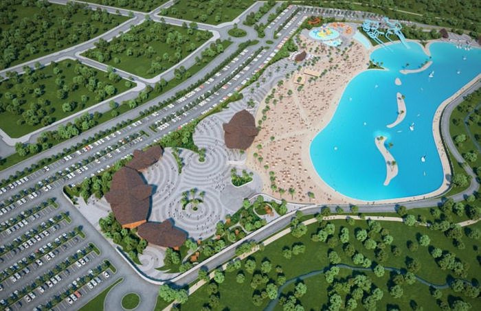 Η μεγαλύτερη τεχνητή παραλία της Ευρώπης - 300 χιλιόμετρα μακριά από τη θάλασσα! [εικόνες και βίντεο] | iefimerida.gr 0