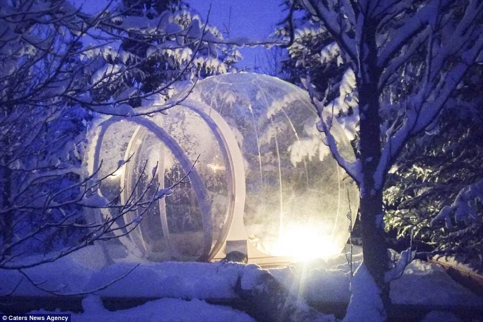 Μαγεία: Γυάλινα ιγκλού σαν διάφανες μπάλες στην Ισλανδία -Ξενοδοχείο-εμπειρία [εικόνες] | iefimerida.gr 3