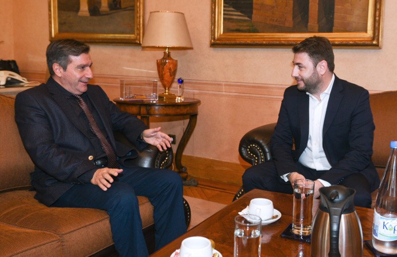 Συνάντηση Καμίνη-Ανδρουλάκη [εικόνες] | iefimerida.gr 1