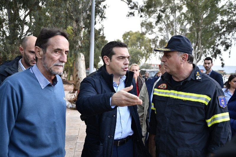 Τσίπρας από Μάνδρα: Σπάνιο και ακραίο φαινόμενο έφερε την καταστροφή  [εικόνες & βίντεο] | iefimerida.gr 5