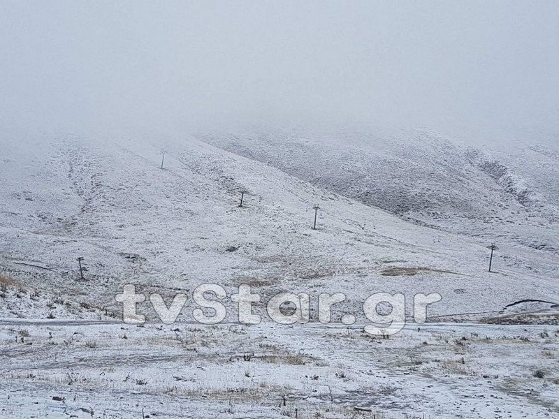 Τα πρώτα χιόνια στο Βελούχι [εικόνες] | iefimerida.gr 3