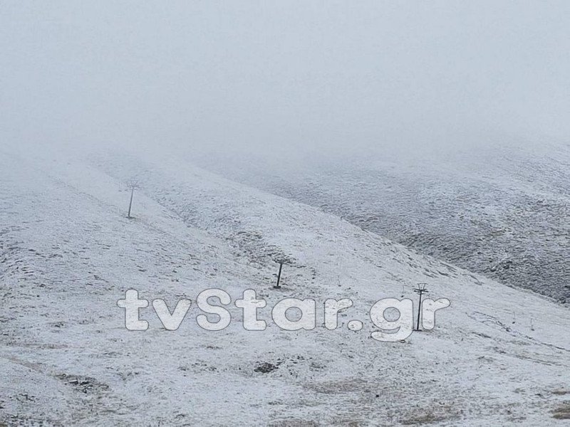 Τα πρώτα χιόνια στο Βελούχι [εικόνες] | iefimerida.gr 5