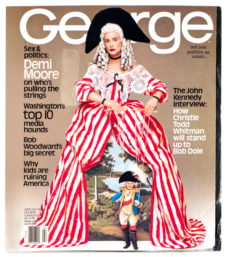 George, το περιοδικό-σοκ που έβγαλε ο γιoς του Κένεντι, το 1995 [εικόνες] | iefimerida.gr 13