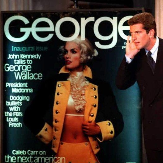 George, το περιοδικό-σοκ που έβγαλε ο γιoς του Κένεντι, το 1995 [εικόνες] | iefimerida.gr 1
