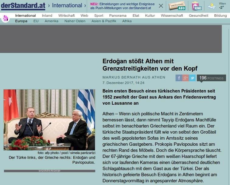 Ξένα ΜΜΕ: Ο Ερντογάν είχε στριμώξει τον Παυλόπουλο σε μια γωνία του καναπέ... | iefimerida.gr 2