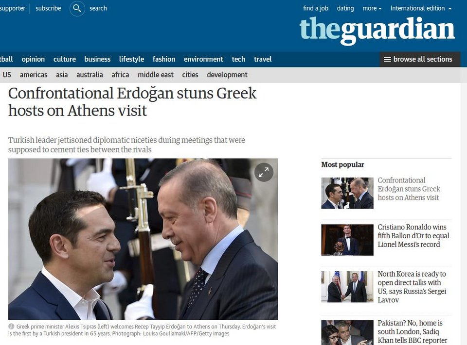 Ξένα ΜΜΕ: Ο Ερντογάν είχε στριμώξει τον Παυλόπουλο σε μια γωνία του καναπέ... | iefimerida.gr 1