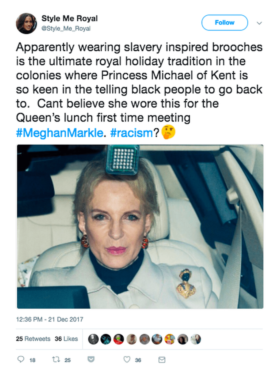 Σάλος με την καρφίτσα της δούκισσας του Κεντ -Μαύρο κεφάλι, αιχμή για τη Μέγκαν Μαρκλ [εικόνες] | iefimerida.gr 5