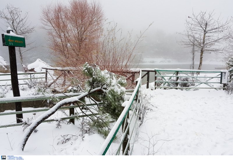 Κι όμως! Αυτή η αλπική λίμνη βρίσκεται μισή ώρα από την Ομόνοια, και τώρα είναι χιονισμένη! [εικόνες] | iefimerida.gr 3
