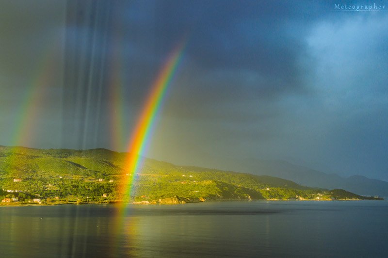 «Μαγικό» τριπλό ουράνιο τόξο στη Σάμο -Ενα σπάνιο φαινόμενο [εικόνες] | iefimerida.gr 0