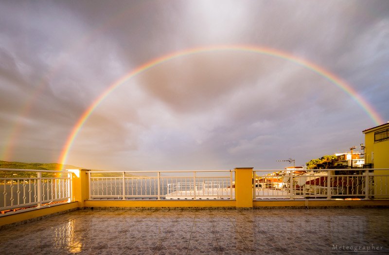 «Μαγικό» τριπλό ουράνιο τόξο στη Σάμο -Ενα σπάνιο φαινόμενο [εικόνες] | iefimerida.gr 2