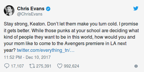 Viral o πιτσιρίκος που τόλμησε να μιλήσει για το  bullying -Το Χόλιγουντ στο πλευρό του [βίντεο] | iefimerida.gr 0