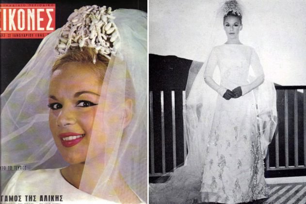 Ο γάμος της Αλίκης Βουγιουκλάκη και του Δημήτρη Παπαμιχαήλ, 53 χρόνια πριν -Το Givenchy νυφικό από τη... Νίτσα και το ξύλο [εικόνες] | iefimerida.gr 0