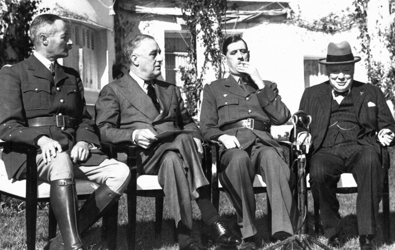 Οταν οι σύμμαχοι αποφάσισαν την εξόντωση του Χίτλερ στην Καζαμπλάνκα -Το παρασκήνιο της ιστορικής φωτογραφίας | iefimerida.gr 2