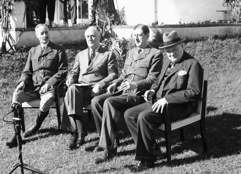 Οταν οι σύμμαχοι αποφάσισαν την εξόντωση του Χίτλερ στην Καζαμπλάνκα -Το παρασκήνιο της ιστορικής φωτογραφίας | iefimerida.gr 1
