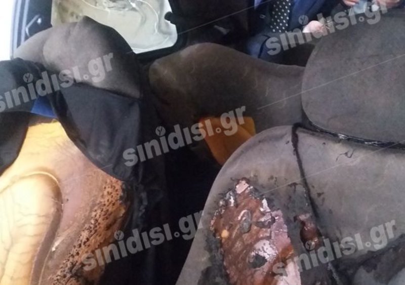 Ανατριχίλα: Μέσα στο καμένο αυτοκίνητο της Ειρήνης Λαγούδη [εικόνες & βίντεο] | iefimerida.gr 8