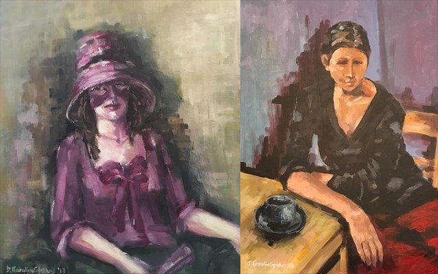 H έκθεση ζωγραφικής του Δημήτρη Παπαγρηγοράκη έχει εμμονή με τα πρόσωπα  [εικόνες] | iefimerida.gr 0