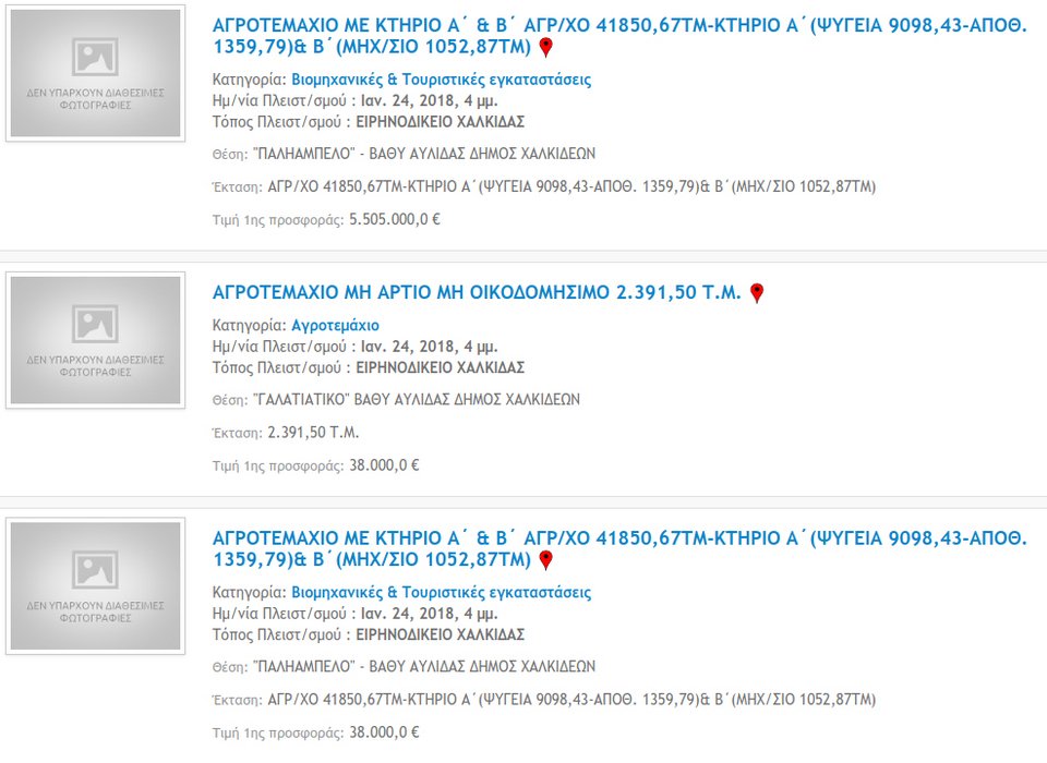 Ξεκινούν και οι πλειστηριασμοί για χρέη στο Δημόσιο -Τα πρώτα ακίνητα που βγαίνουν στο σφυρί [λίστα] | iefimerida.gr 1