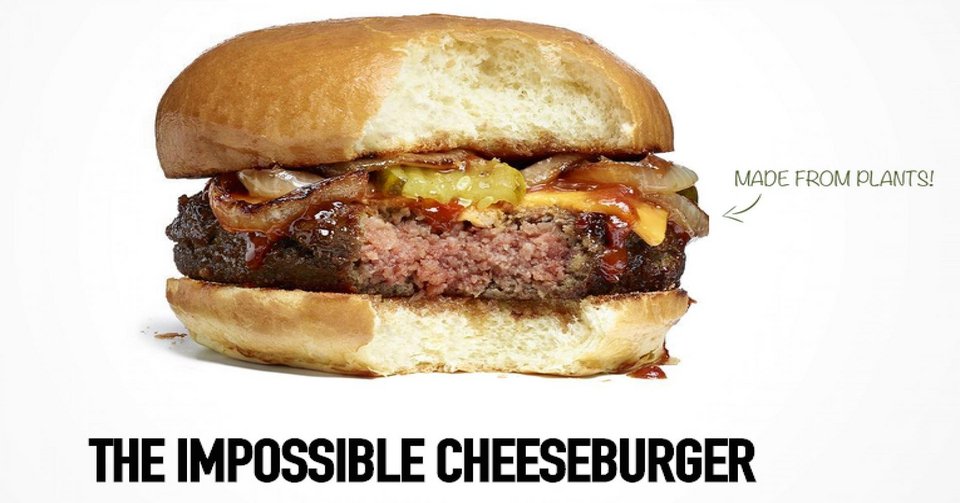 To Impossible Burger που τρώνε στο Νταβός -Μοιάζει με κρέας αλλά δεν είναι | iefimerida.gr 1